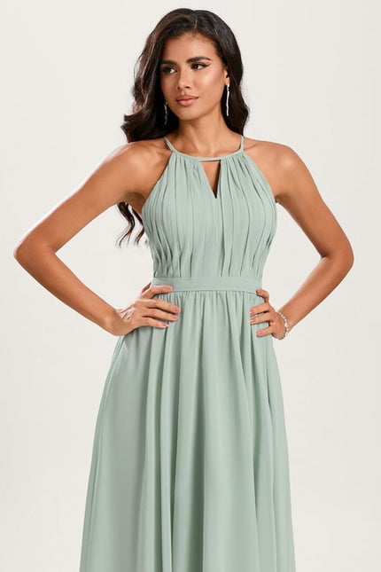 Robe Trapèze Chiffon Éthérée - gallery 5