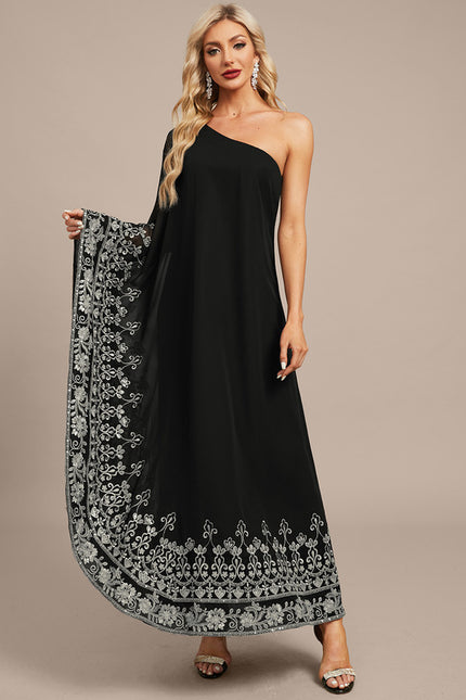 Robe Trapèze Chic Monochrome - gallery 2
