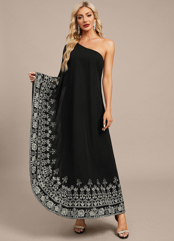 Robe Trapèze Chic Monochrome - gallery 2