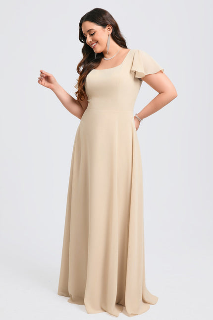 Robe Trapèze Flottante Aqua - gallery 9
