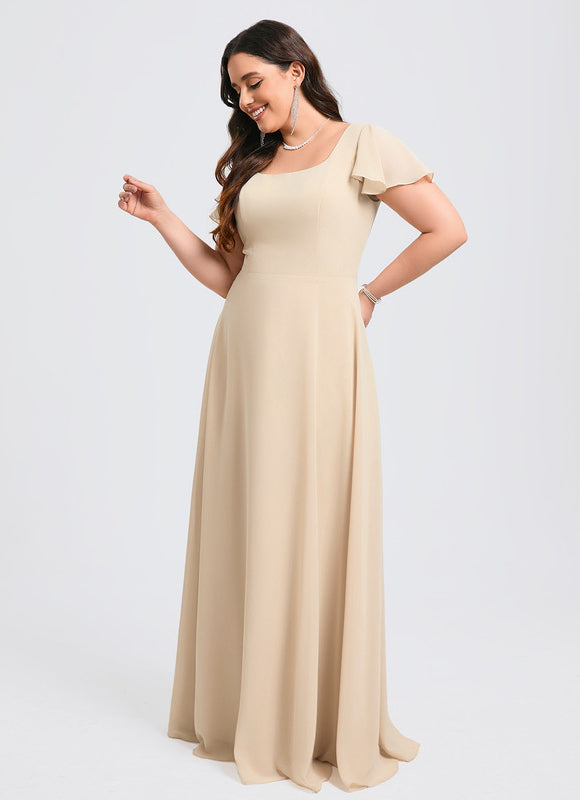 Robe Trapèze Flottante Aqua - gallery 9