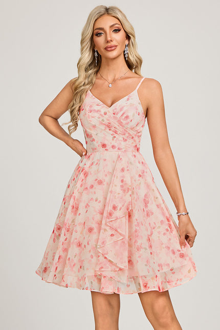 Robe Trapèze Éclat Poudré - gallery 2