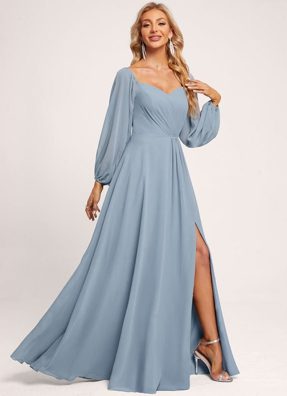 Robe Trapèze Éventail Douceur - gallery 4
