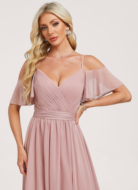 Robe Trapèze Flottaison Élégante - gallery 3
