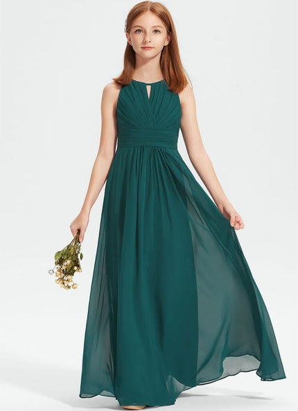 Robe Trapèze Sérénité Verte