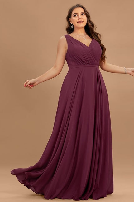 Robe Trapèze Élégante Mousseline - gallery 5