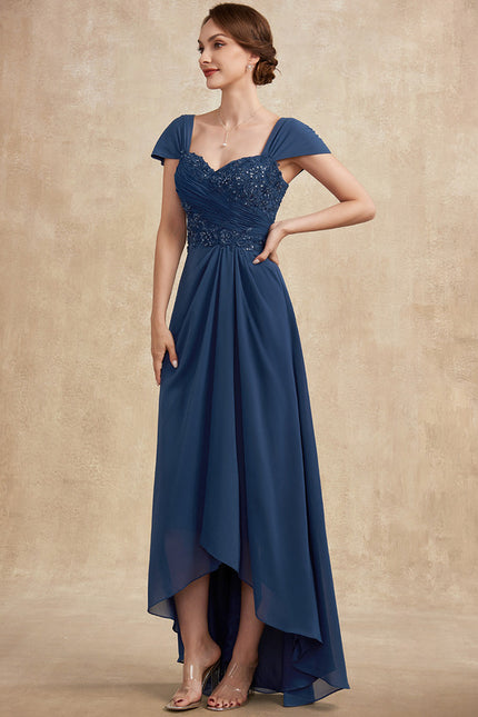 Robe Trapèze Élégance Turquoise Éphémère - gallery 6