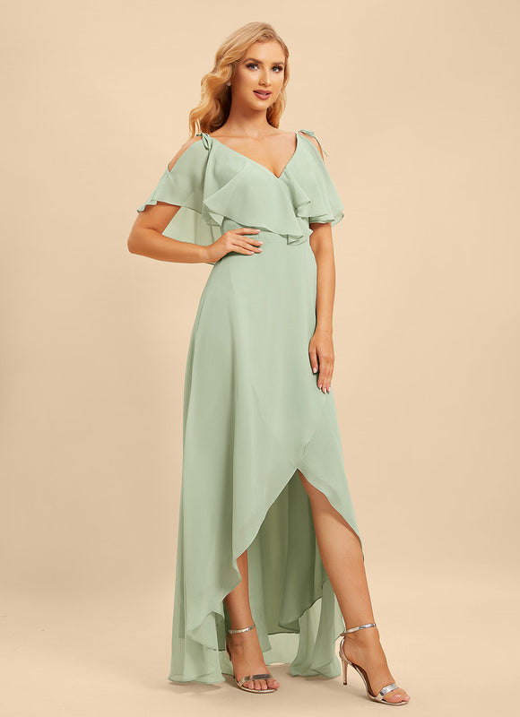 Robe Trapèze Fluide Asymétrique - gallery 6