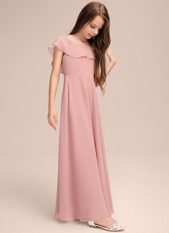 Robe Trapèze Bordeaux Flottante - gallery 3