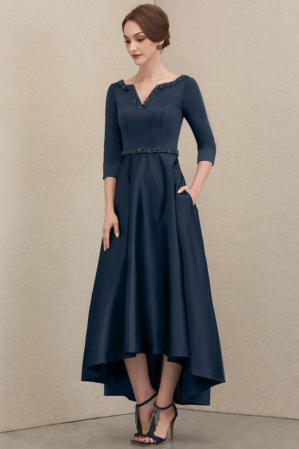 Robe Trapèze Élégance Saphir