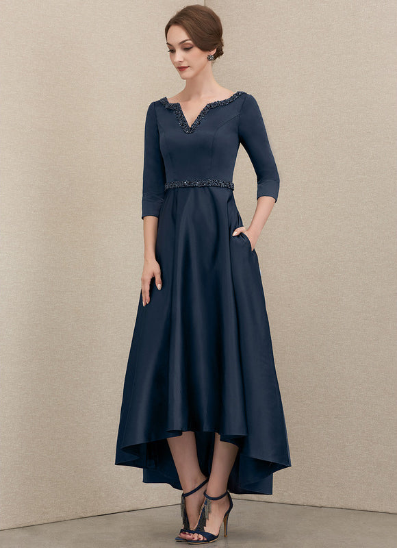 Robe Trapèze Élégance Saphir