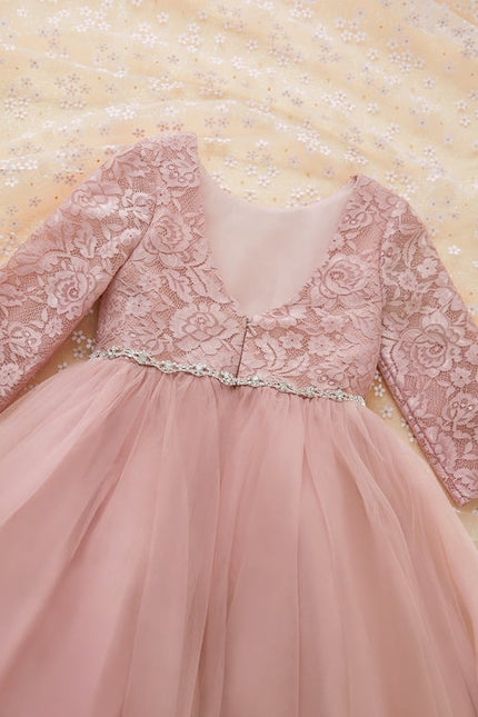 Robe Trapèze Pendule Rosée - gallery 6