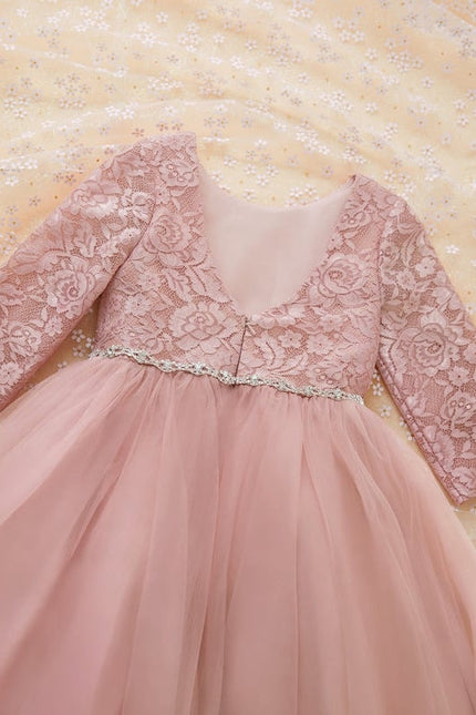 Robe Trapèze Pendule Rosée - gallery 6