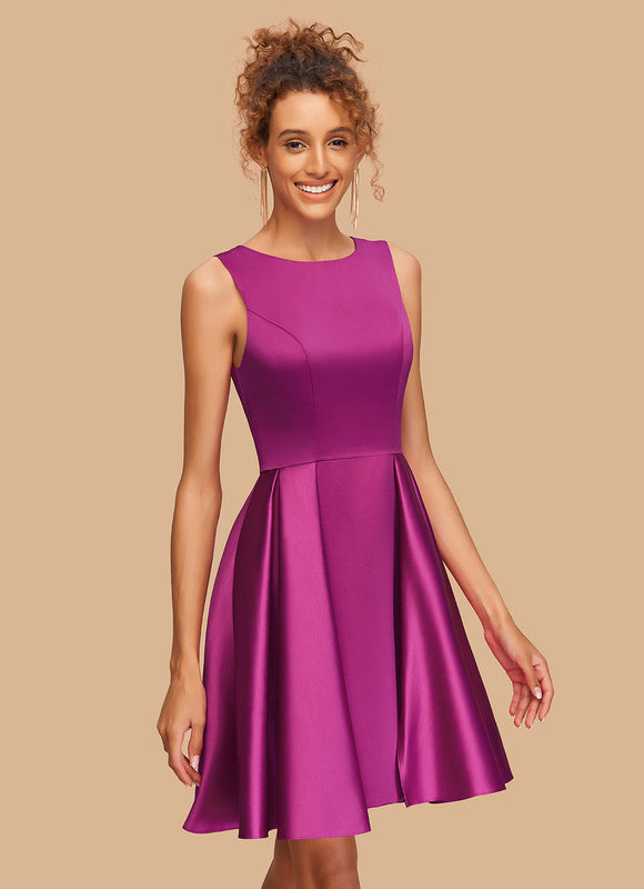Robe Trapèze Rosée Enchantée - gallery 2