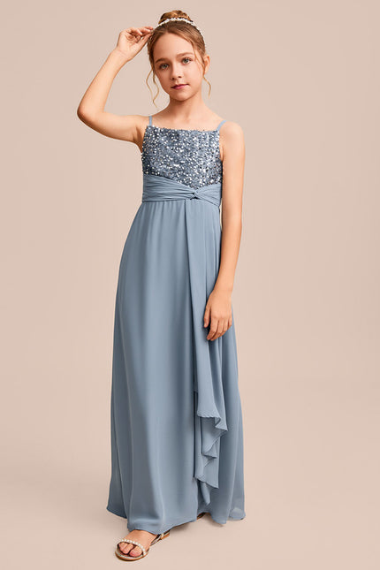 Robe Trapèze Mousseline Étoilée - gallery 5