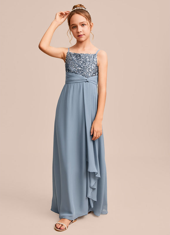 Robe Trapèze Mousseline Étoilée - gallery 5