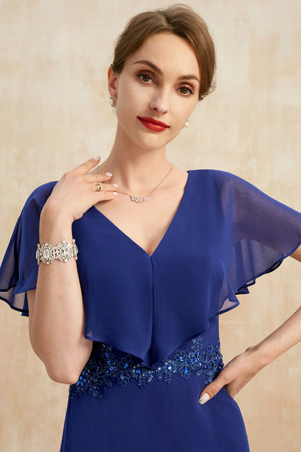 Robe Trapèze Perle Flottante - gallery 1