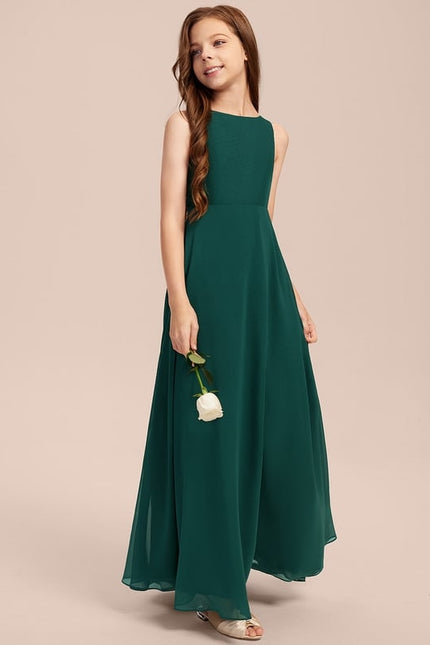 Robe Trapèze Bleu Doux Éclat - gallery 4