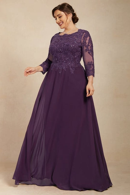 Robe Trapèze Élégance Marine Brodée - gallery 8