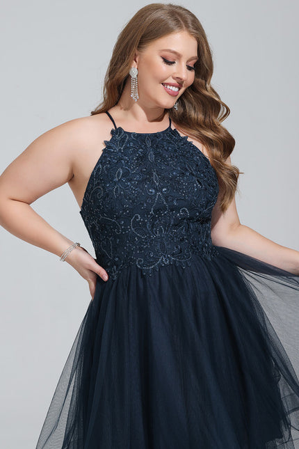 Robe Trapèze Éclat Tulle Cristal - gallery 9