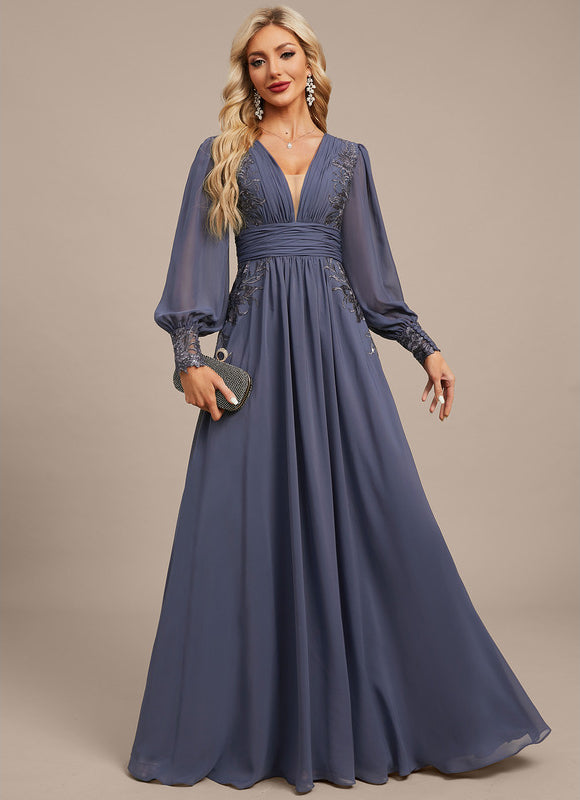 Robe Trapèze Lueur Azurienne