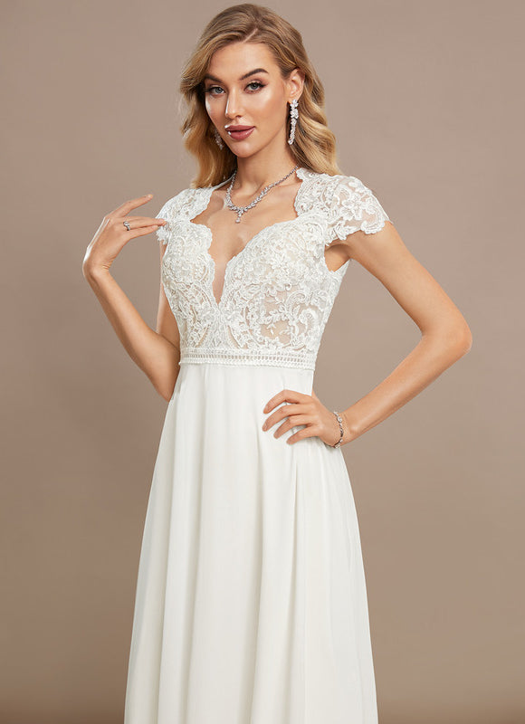 Robe Trapèze Éblouissante Aérienne - gallery 4