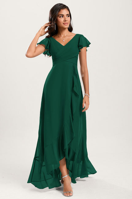 Robe Trapèze Fluide Asymétrique - gallery 4