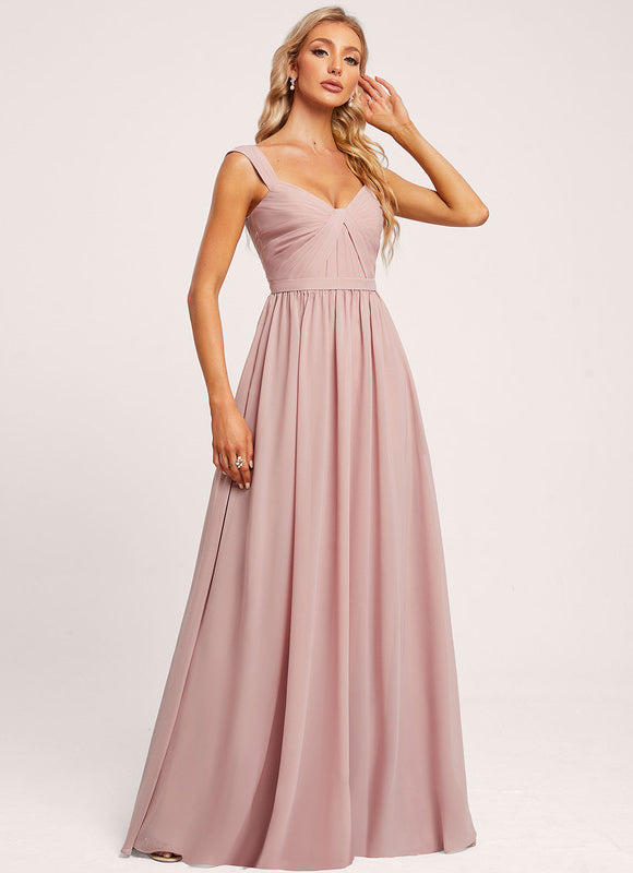 Robe Trapèze Éventail Douceur - gallery 3