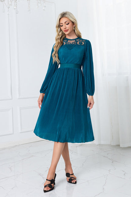 Robe Manche Longue Trapeze - gallery 1