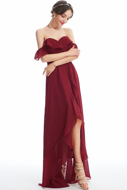 Robe Trapèze Volée Satinée - gallery 4