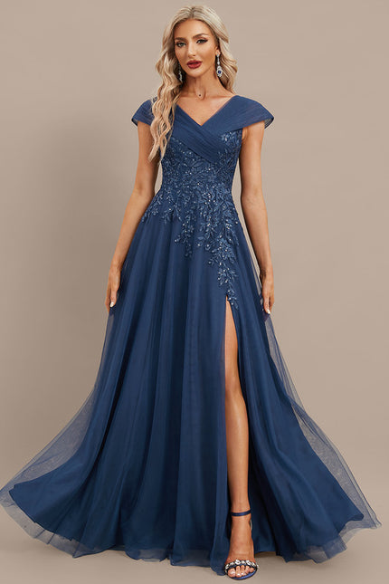 Robe Trapèze Nuit Émeraude Couture