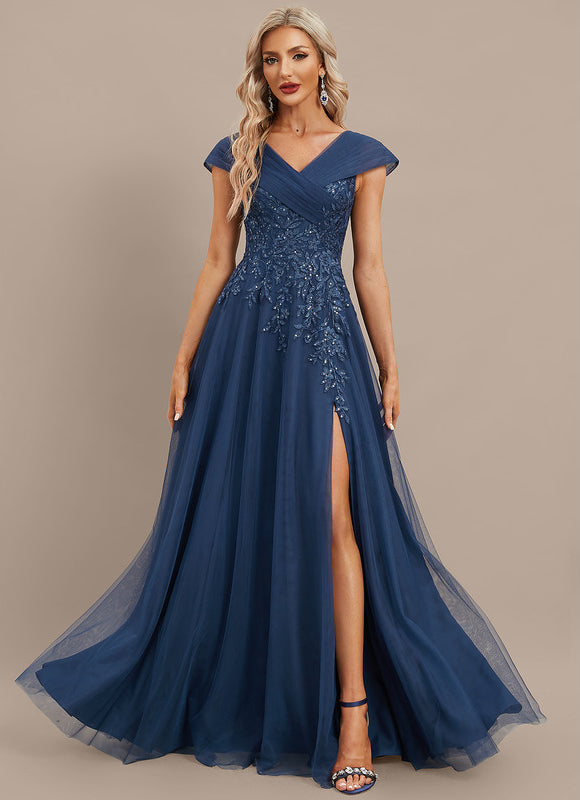 Robe Trapèze Nuit Émeraude Couture