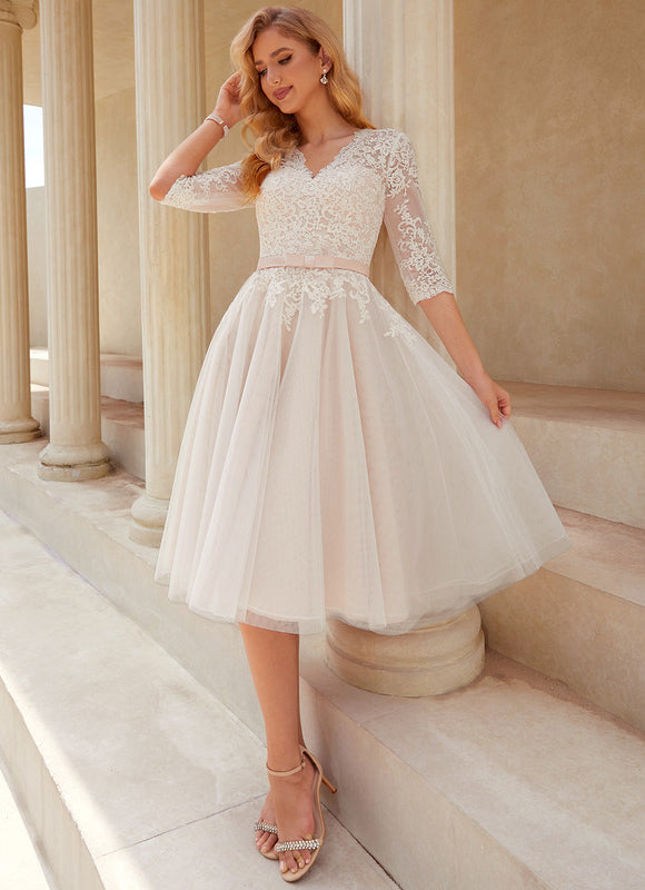 Robe Trapèze Couture Vaporeuse - gallery 1