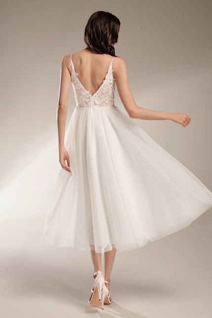 Robe Trapèze Clarté Éthérée - gallery 3
