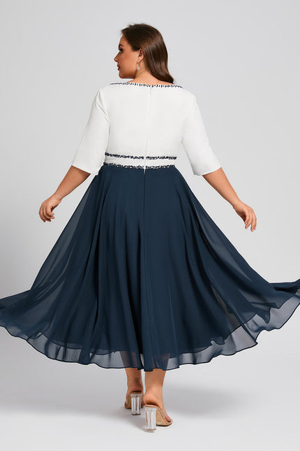 Robe Trapèze Élégance Nautique - gallery 9