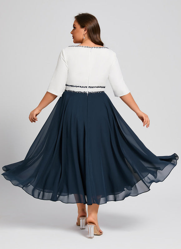 Robe Trapèze Élégance Nautique - gallery 9