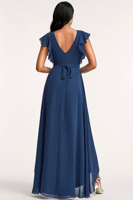 Robe Trapèze Fluide Asymétrique - gallery 3