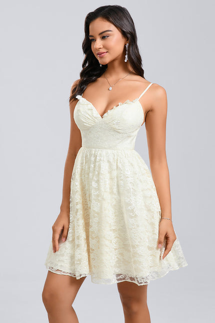 Robe Trapèze Écrue Chic - gallery 3