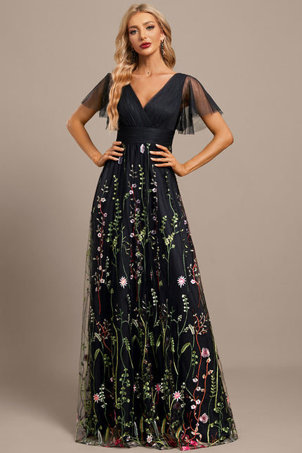 Robe Trapèze Féerie Florale - gallery 2