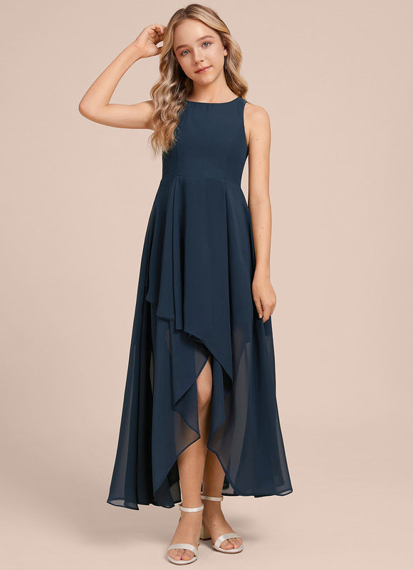 Robe Trapèze Bleu Nuit Flottant