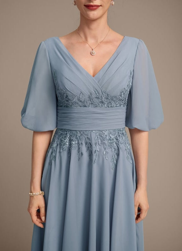 Robe Trapèze Céleste Douceur - gallery 7