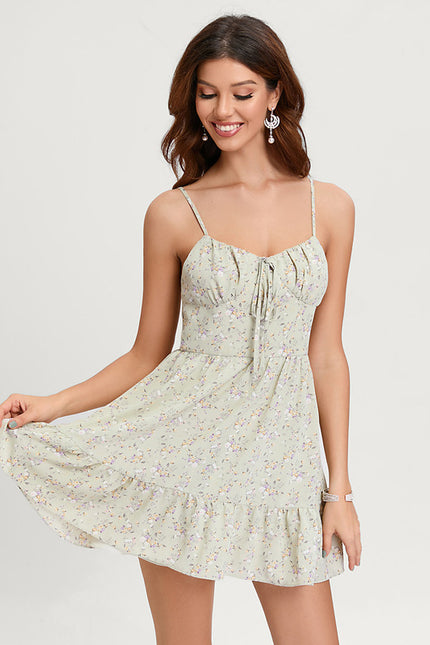 Robe Trapèze Brise De Printemps - gallery 2