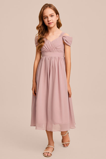Robe Trapèze Satin Éthéré
