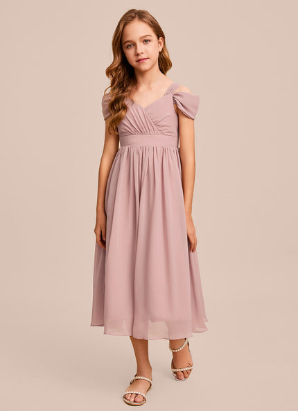 Robe Trapèze Satin Éthéré