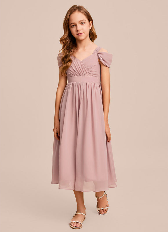 Robe Trapèze Satin Éthéré