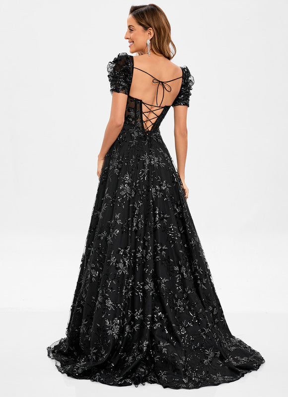 Robe Trapèze Élégance Obsidienne - gallery 5