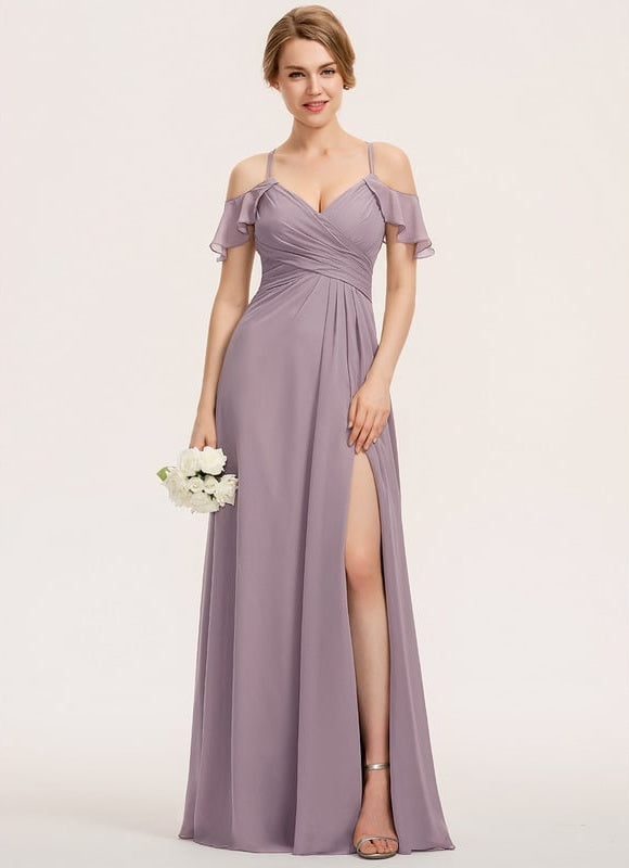 Robe Trapèze Sable Éthéré - gallery 4