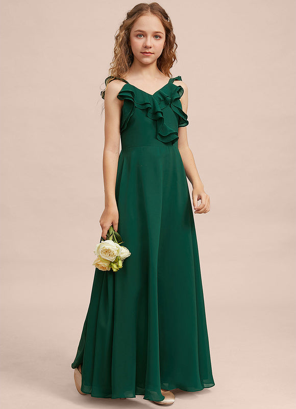 Robe Trapèze Vert Doux Éclat - gallery 3