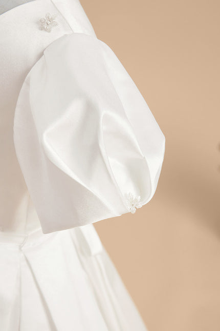 Robe Trapèze Rêve De Satin - gallery 3