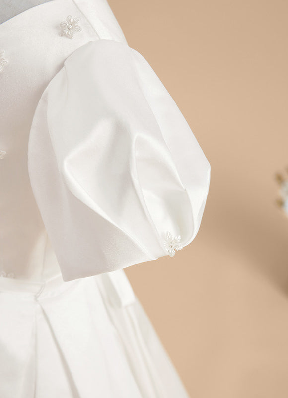 Robe Trapèze Rêve De Satin - gallery 3